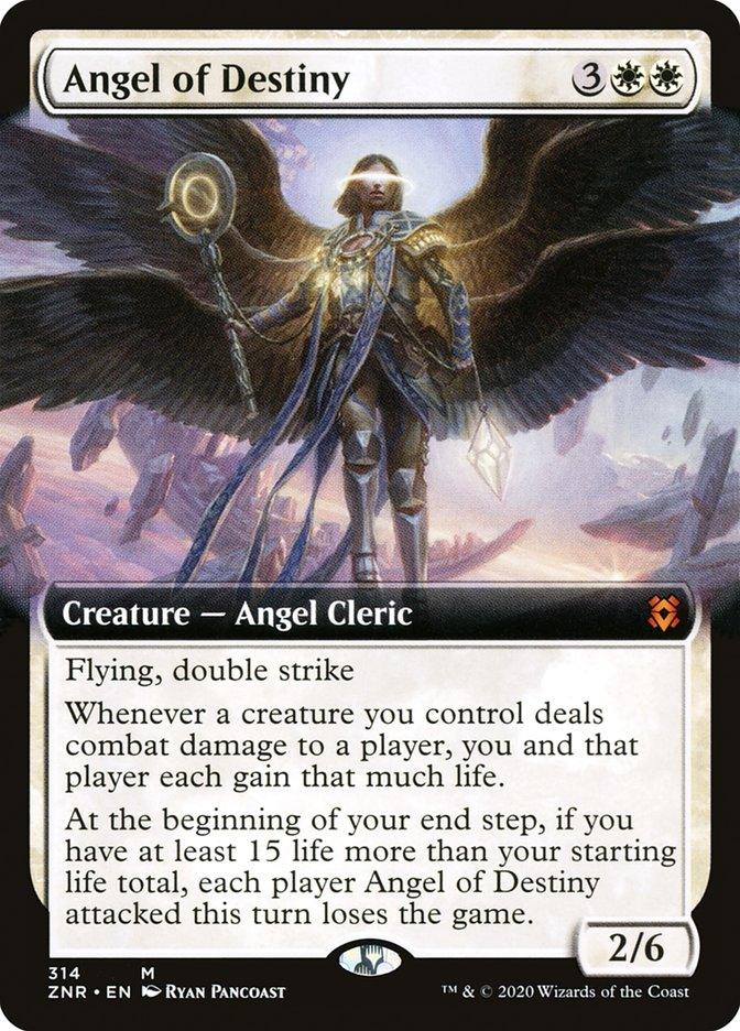 Angel of Destiny (Extended Art) [Zendikar Rising] - Rocket TCG