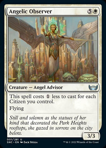 Angelic Observer [Streets of New Capenna] - Rocket TCG