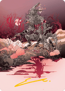 Arlinn, the Moon's Fury 2 Art Card (Gold-Stamped Signature) [Innistrad: Midnight Hunt Art Series] - Rocket TCG