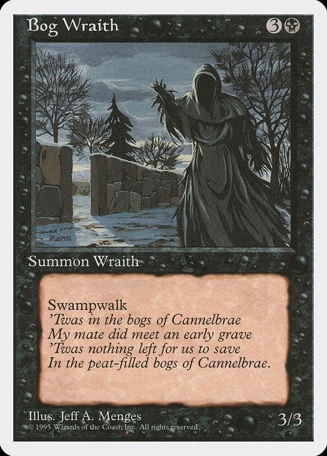 Bog Wraith [Fourth Edition] - Rocket TCG