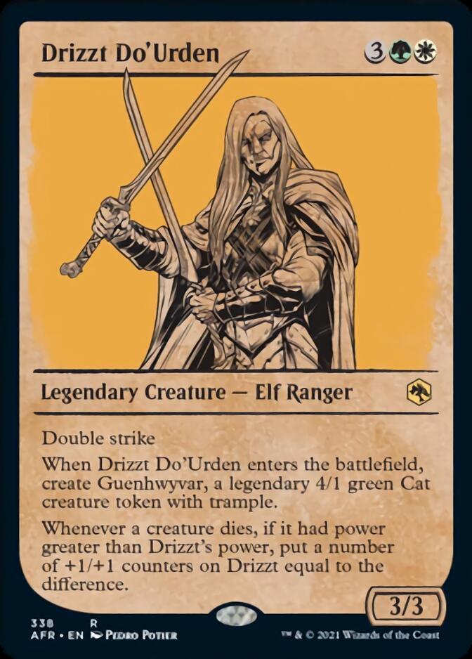 Drizzt Do'Urden (Showcase) [Dungeons & Dragons: Adventures in the Forgotten Realms] - Rocket TCG