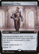 Commander's Plate (Extended Art) [Commander Legends] - Rocket TCG