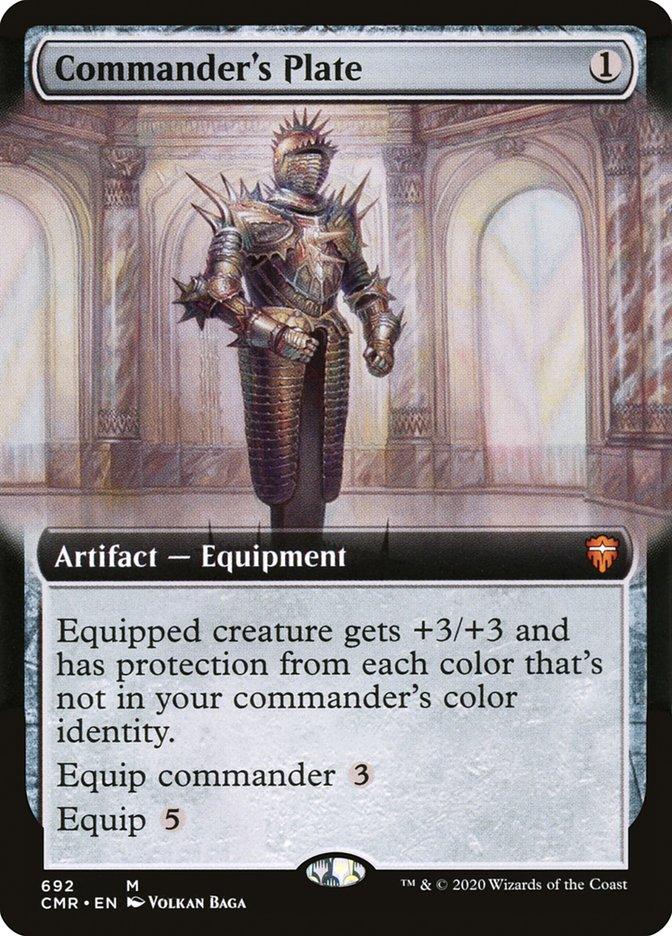 Commander's Plate (Extended Art) [Commander Legends] - Rocket TCG