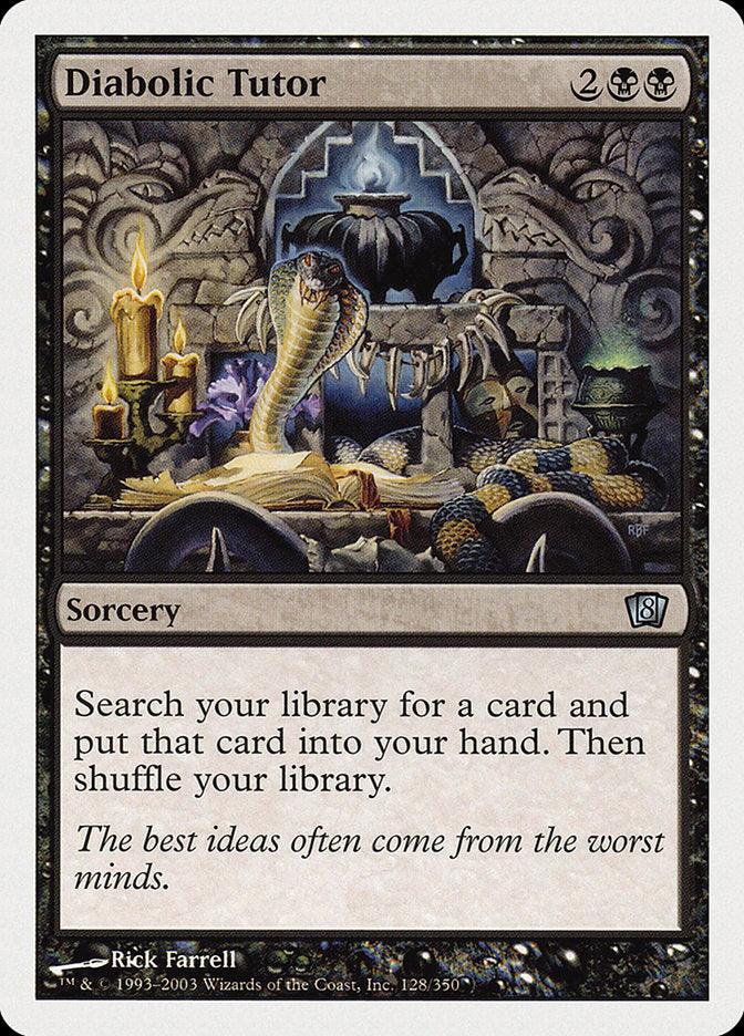 Diabolic Tutor [Eighth Edition] - Rocket TCG