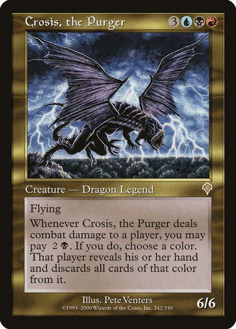 Crosis, the Purger [Invasion] - Rocket TCG