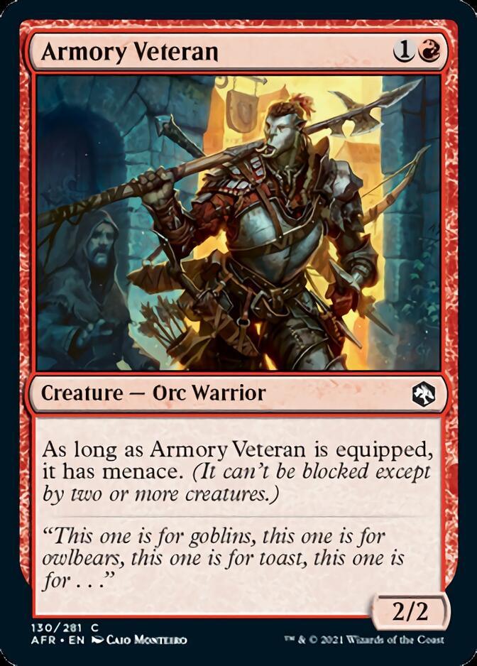 Armory Veteran [Dungeons & Dragons: Adventures in the Forgotten Realms] - Rocket TCG