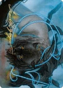 Bind the Monster Art Card (Gold-Stamped Signature) [Kaldheim Art Series] - Rocket TCG