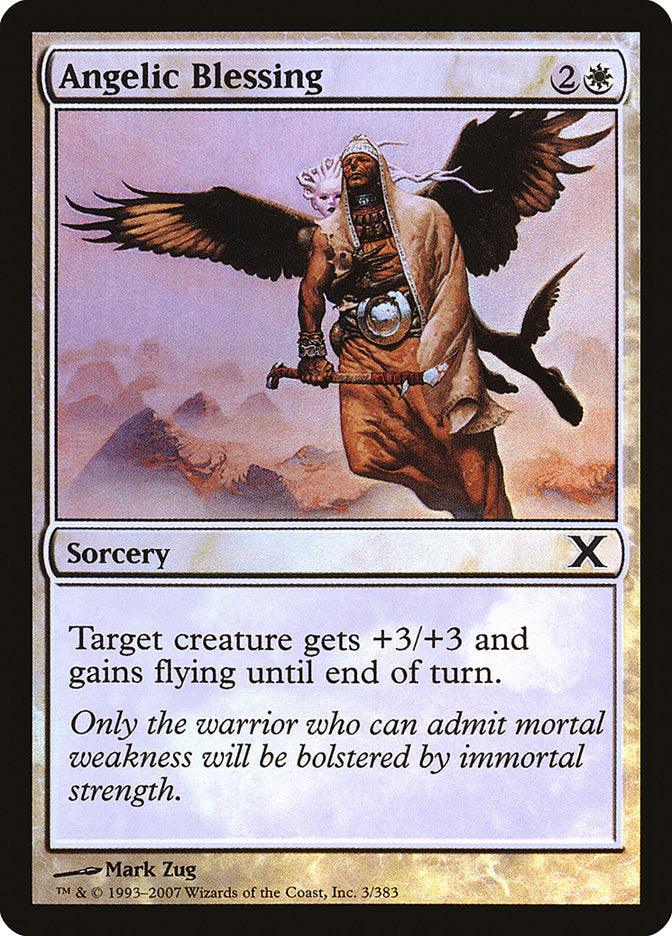 Angelic Blessing (Premium Foil) [Tenth Edition] - Rocket TCG