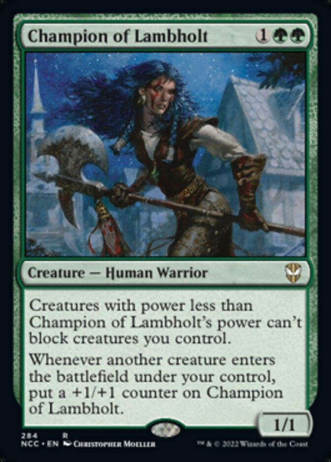 Champion of Lambholt [Streets of New Capenna Commander] - Rocket TCG