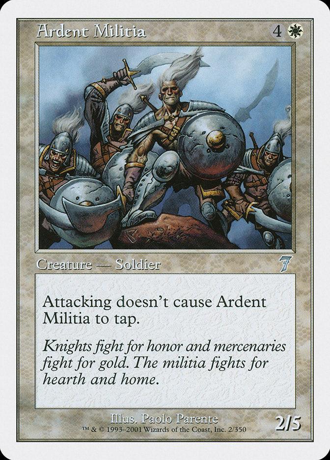 Ardent Militia [Seventh Edition] - Rocket TCG
