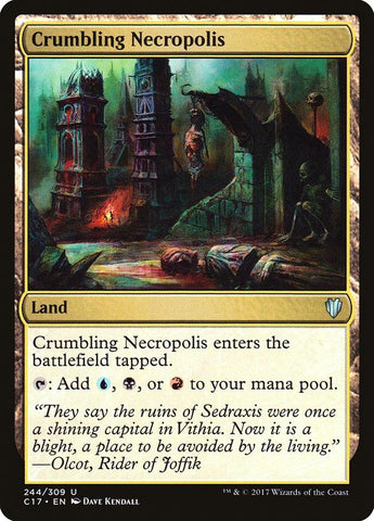 Crumbling Necropolis [Commander 2017] - Rocket TCG