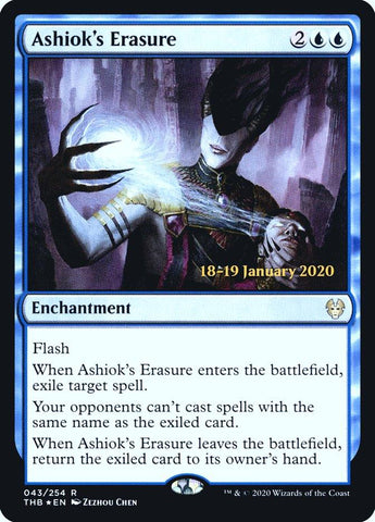 Ashiok's Erasure [Theros Beyond Death Prerelease Promos] - Rocket TCG