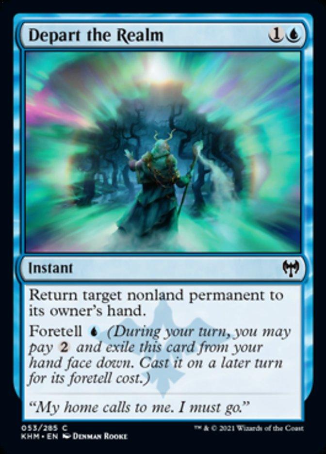 Depart the Realm [Kaldheim] - Rocket TCG