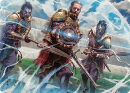 Argivian Phalanx Art Card [Dominaria United Art Series] - Rocket TCG