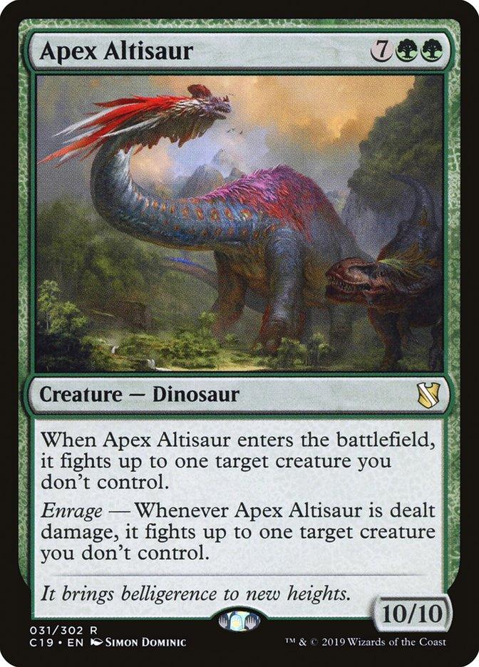 Apex Altisaur [Commander 2019] - Rocket TCG