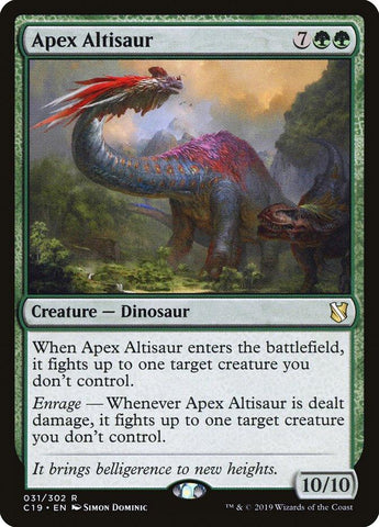 Apex Altisaur [Commander 2019] - Rocket TCG