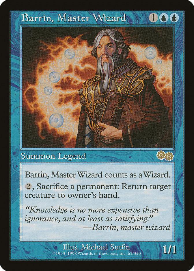 Barrin, Master Wizard [Urza's Saga] - Rocket TCG