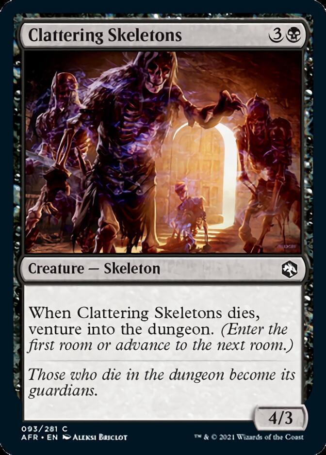 Clattering Skeletons [Dungeons & Dragons: Adventures in the Forgotten Realms] - Rocket TCG