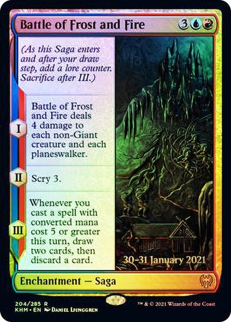 Battle of Frost and Fire [Kaldheim Prerelease Promos] - Rocket TCG