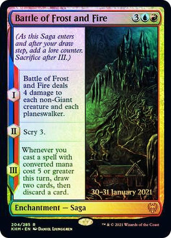 Battle of Frost and Fire [Kaldheim Prerelease Promos] - Rocket TCG