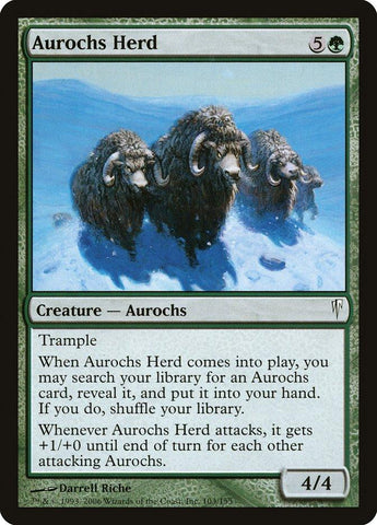 Aurochs Herd [Coldsnap] - Rocket TCG