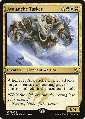 Avalanche Tusker [Khans of Tarkir] - Rocket TCG