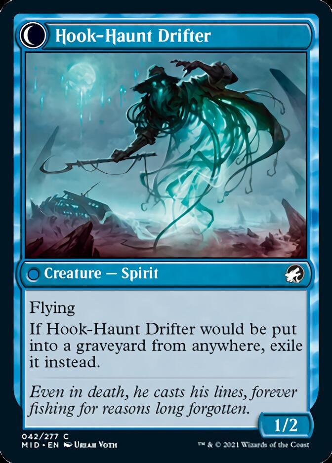 Baithook Angler // Hook-Haunt Drifter [Innistrad: Midnight Hunt] - Rocket TCG