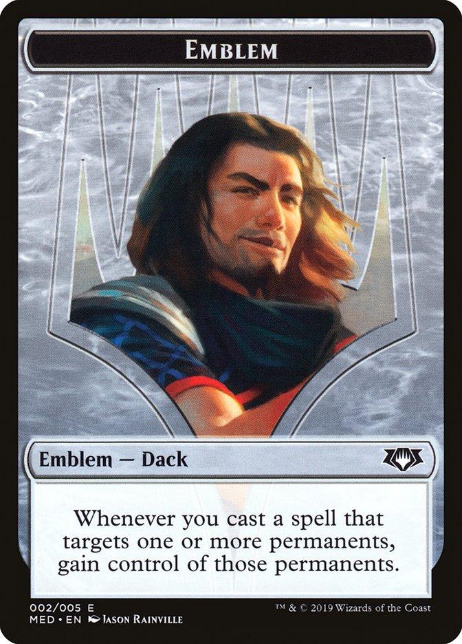 Dack Fayden Emblem [Mythic Edition Tokens] - Rocket TCG
