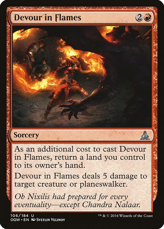 Devour in Flames [Oath of the Gatewatch] - Rocket TCG