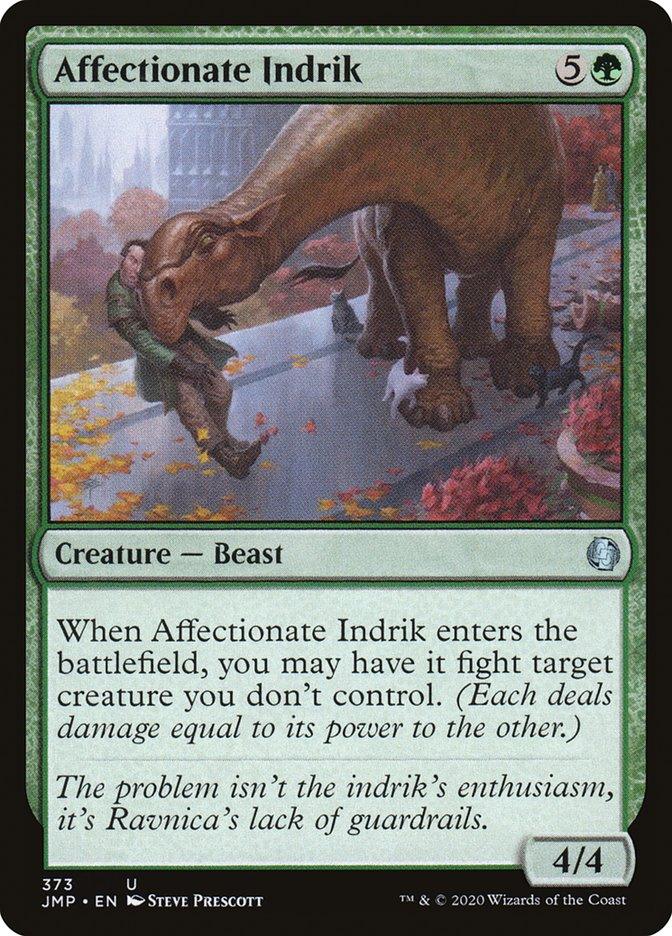 Affectionate Indrik [Jumpstart] - Rocket TCG