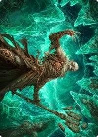 Draugr Necromancer Art Card [Kaldheim Art Series] - Rocket TCG
