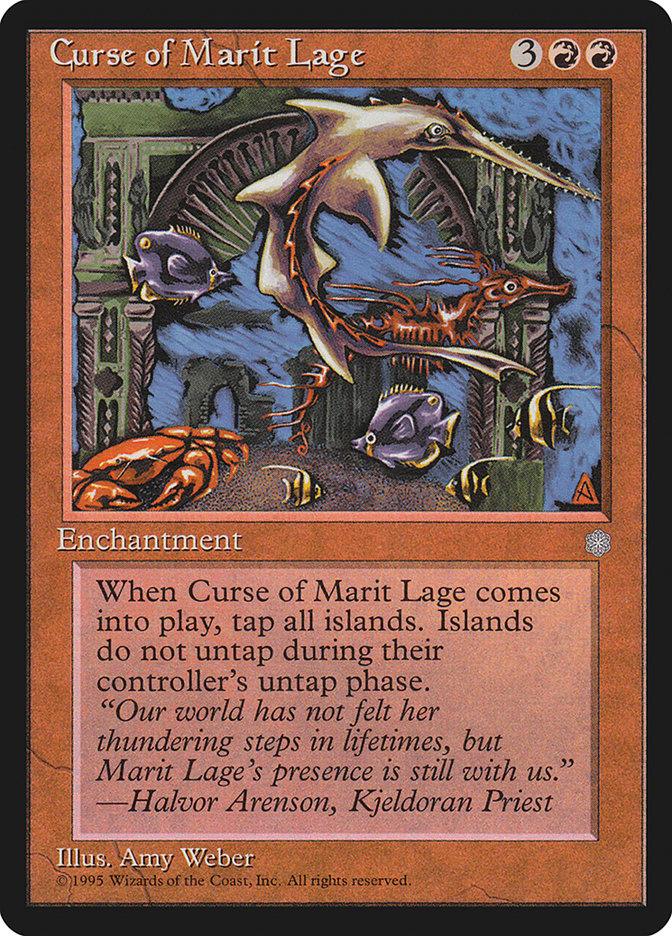 Curse of Marit Lage [Ice Age] - Rocket TCG