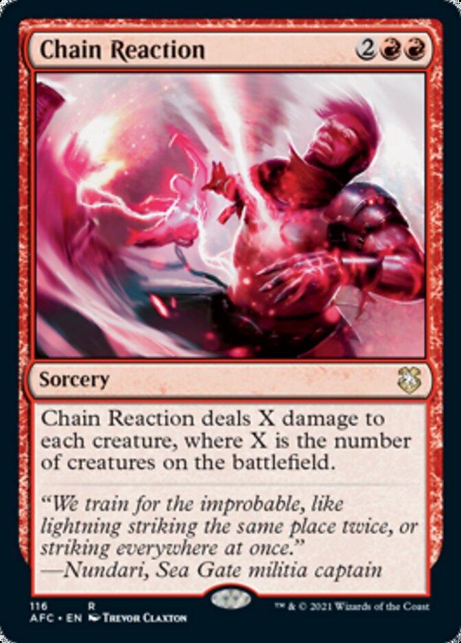 Chain Reaction [Dungeons & Dragons: Adventures in the Forgotten Realms Commander] - Rocket TCG