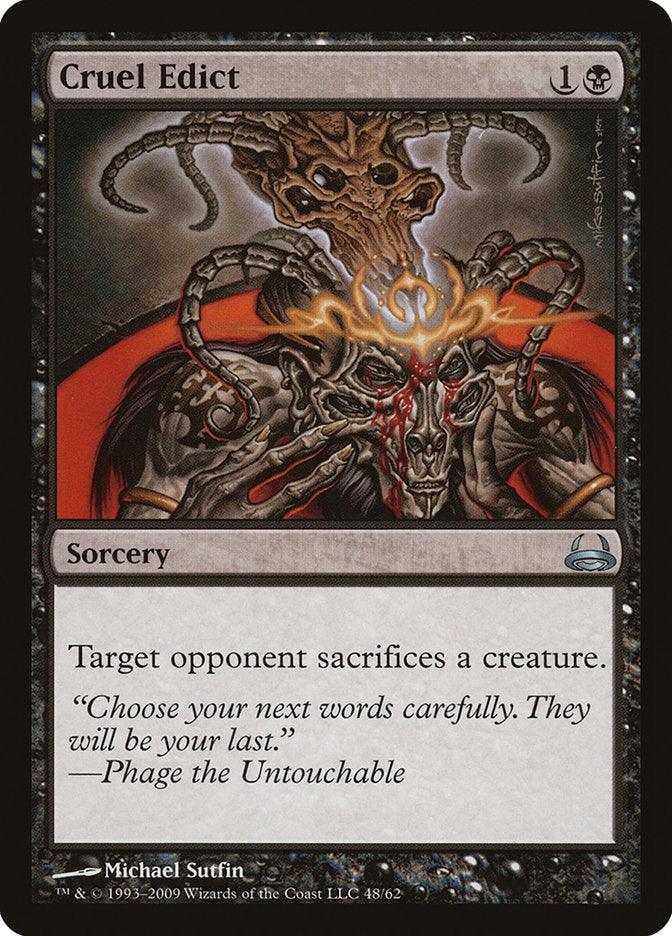 Cruel Edict [Duel Decks: Divine vs. Demonic] - Rocket TCG