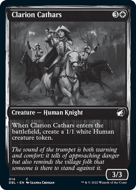 Clarion Cathars [Innistrad: Double Feature] - Rocket TCG