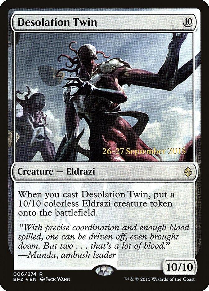 Desolation Twin [Battle for Zendikar Prerelease Promos] - Rocket TCG
