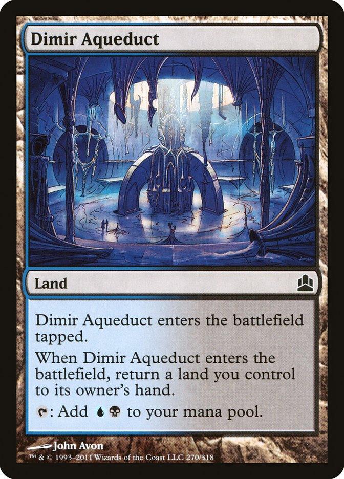 Dimir Aqueduct [Commander 2011] - Rocket TCG