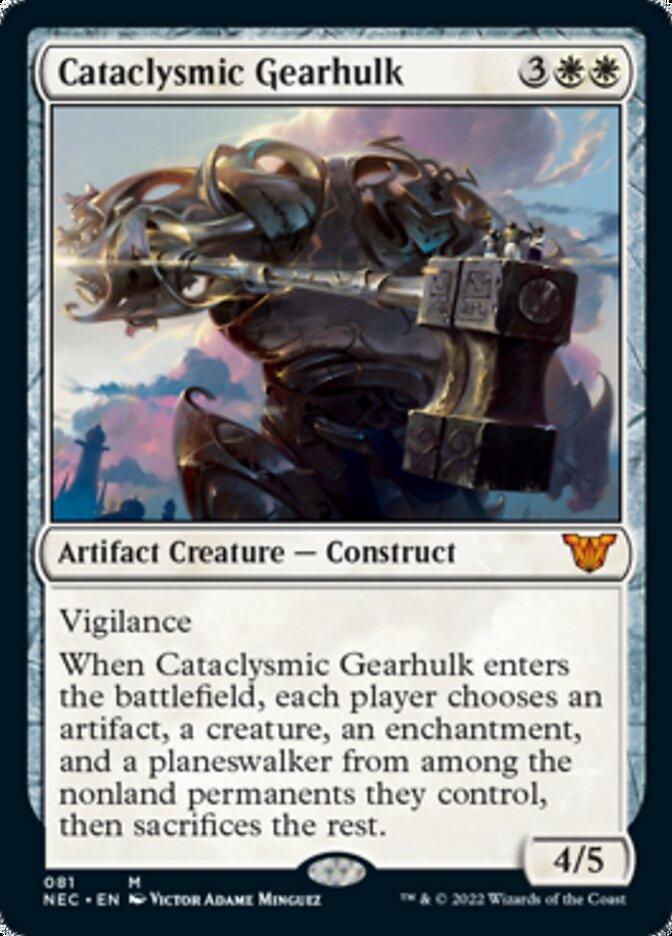 Cataclysmic Gearhulk [Kamigawa: Neon Dynasty Commander] - Rocket TCG