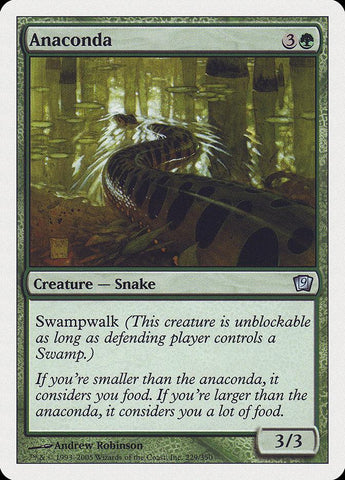 Anaconda [Ninth Edition] - Rocket TCG