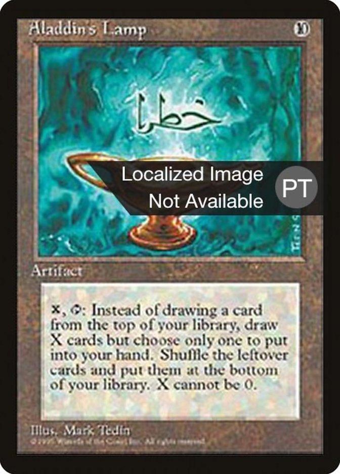Aladdin's Lamp [Fourth Edition (Foreign Black Border)] - Rocket TCG
