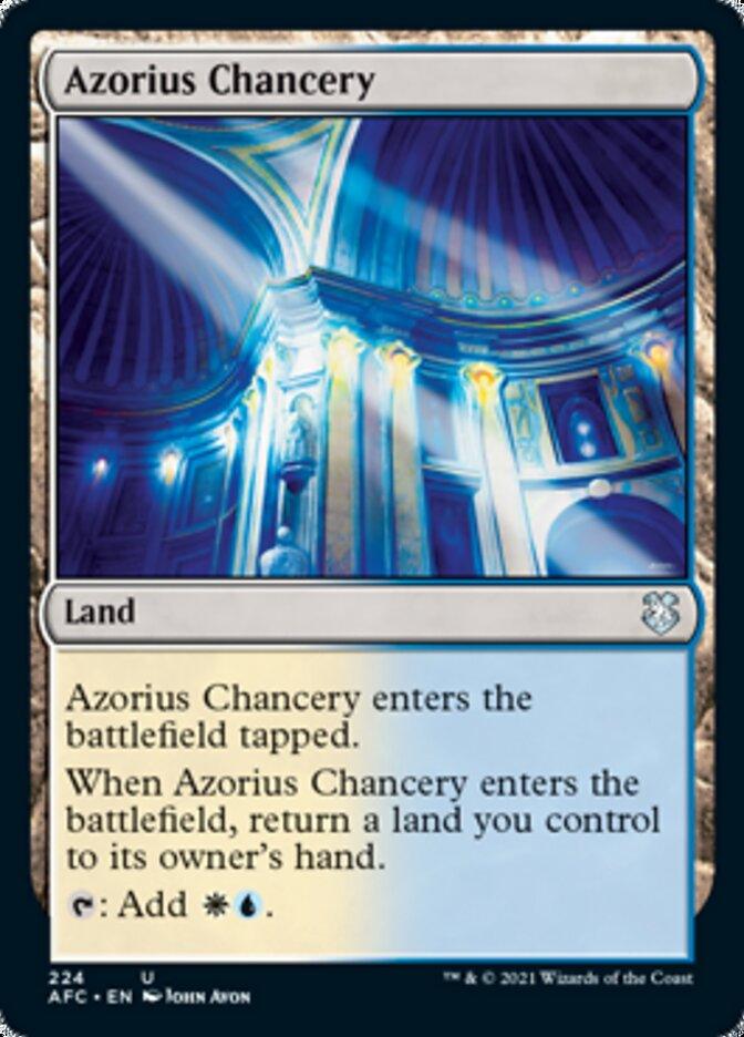 Azorius Chancery [Dungeons & Dragons: Adventures in the Forgotten Realms Commander] - Rocket TCG