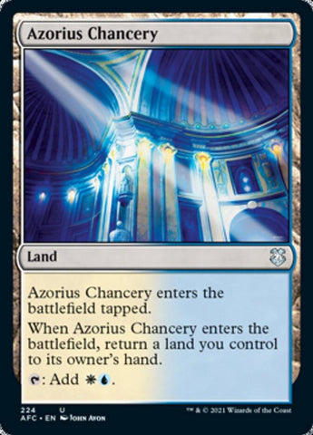 Azorius Chancery [Dungeons & Dragons: Adventures in the Forgotten Realms Commander] - Rocket TCG