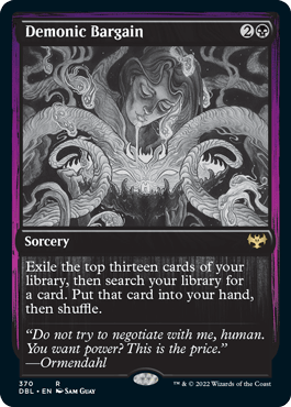 Demonic Bargain [Innistrad: Double Feature] - Rocket TCG