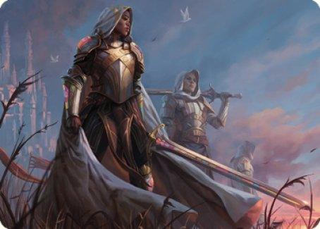 Danitha, Benalia's Hope Art Card [Dominaria United Art Series] - Rocket TCG