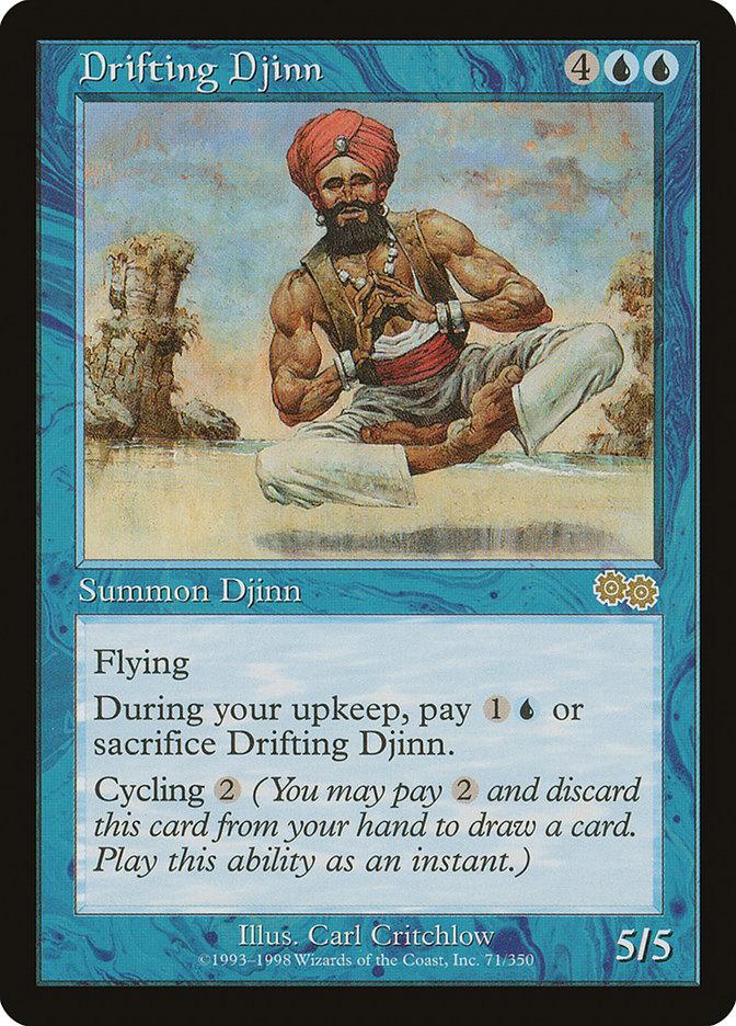 Drifting Djinn [Urza's Saga] - Rocket TCG
