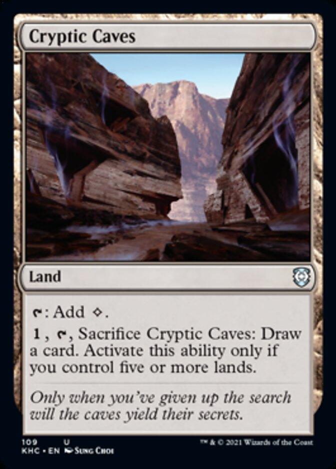 Cryptic Caves [Kaldheim Commander] - Rocket TCG