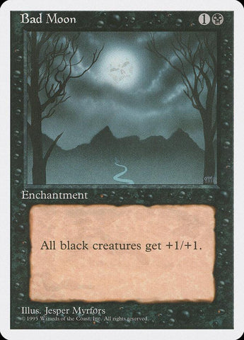 Bad Moon [Fourth Edition] - Rocket TCG