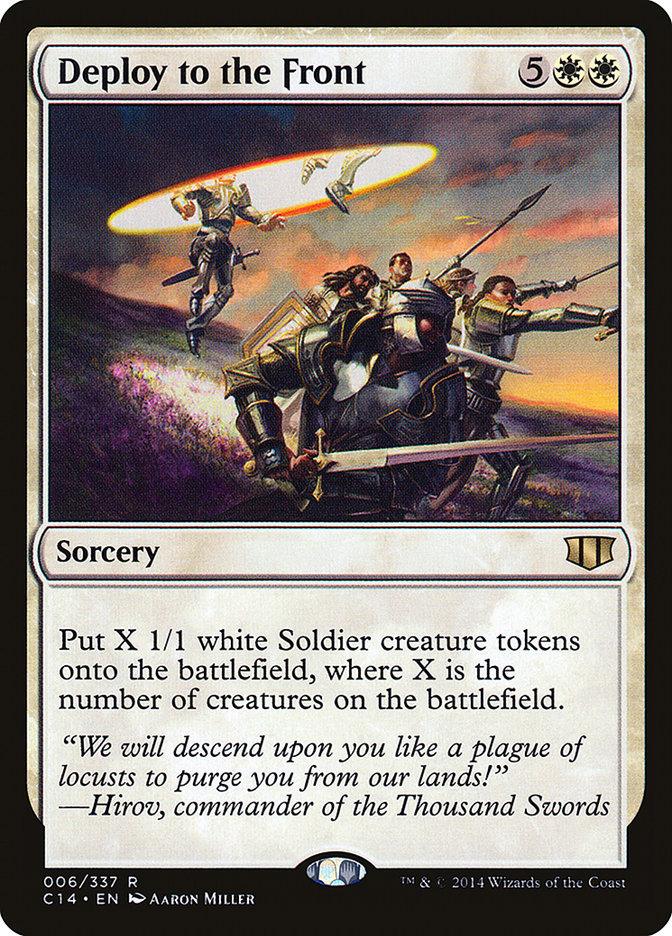 Deploy to the Front [Commander 2014] - Rocket TCG