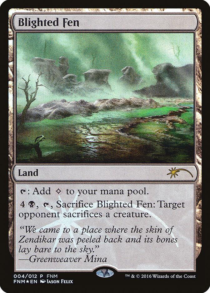 Blighted Fen [Friday Night Magic 2016] - Rocket TCG