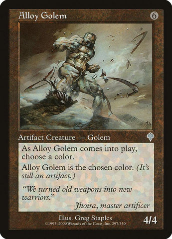 Alloy Golem [Invasion] - Rocket TCG